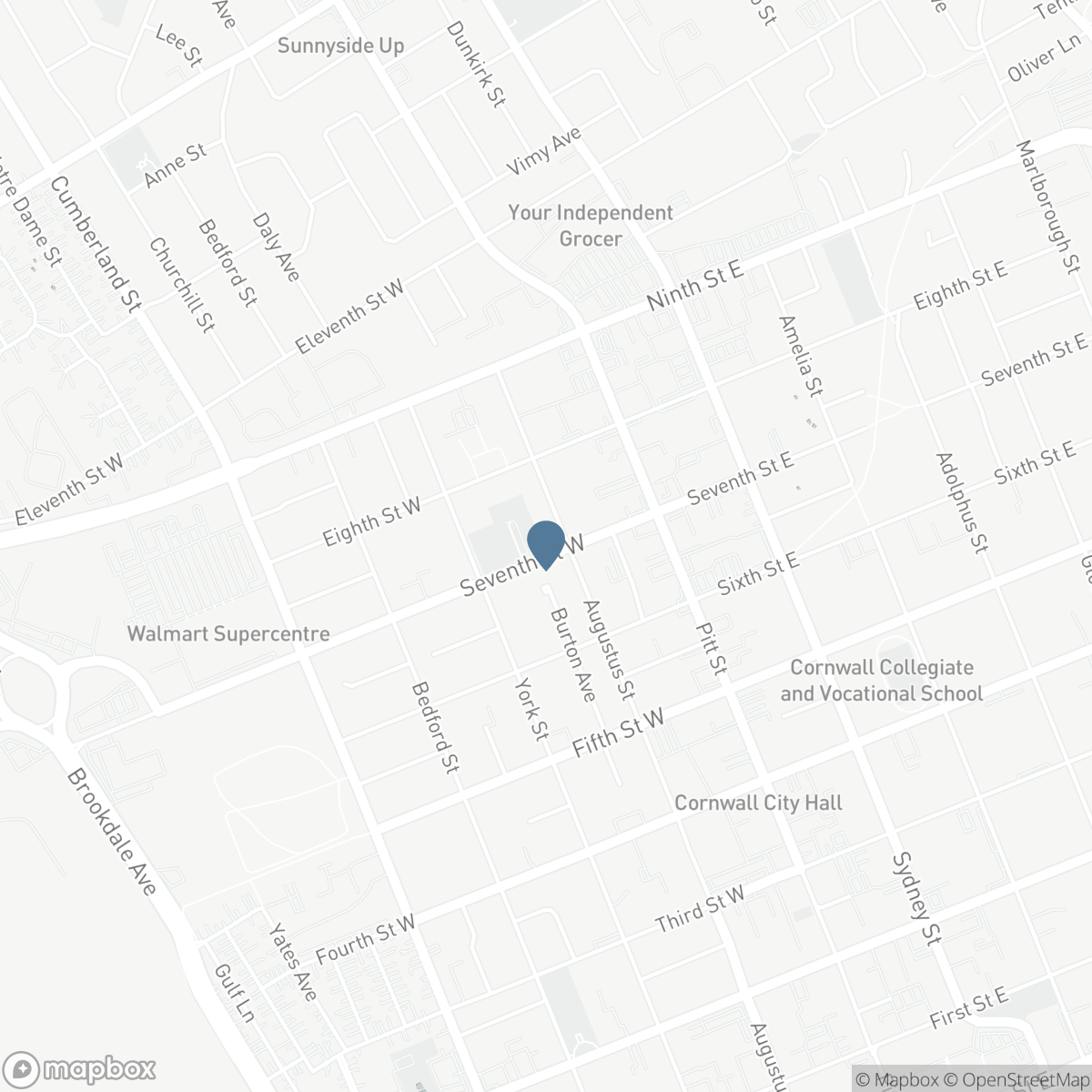 107 SEVENTH STREET W, Cornwall, Ontario K6J 2Y1